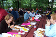 Seniors Eating at an Outdoor Picnic 2