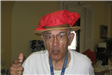 Man Wearing Red Hat