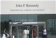 Front of John F Kennedy Library and Museum