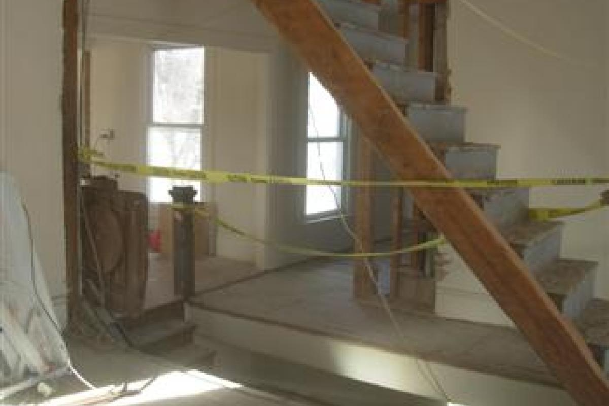 Staircase in Construction