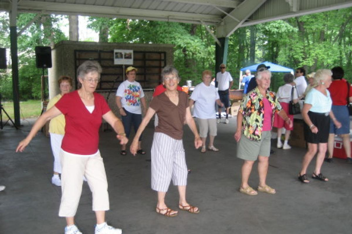 Seniors Dancing