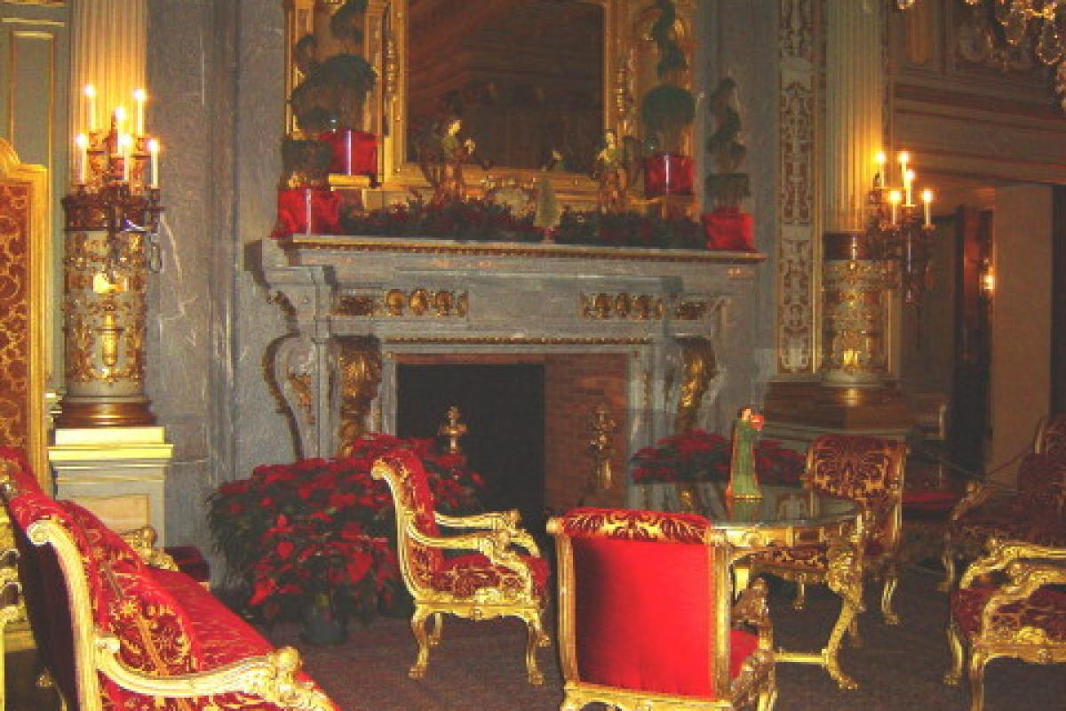 Decorated Fireplace