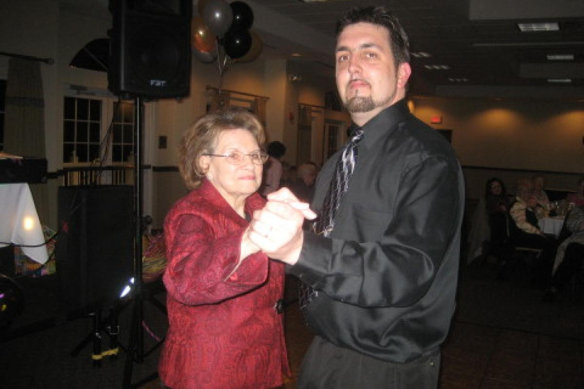 Close Up of Two People Dancing