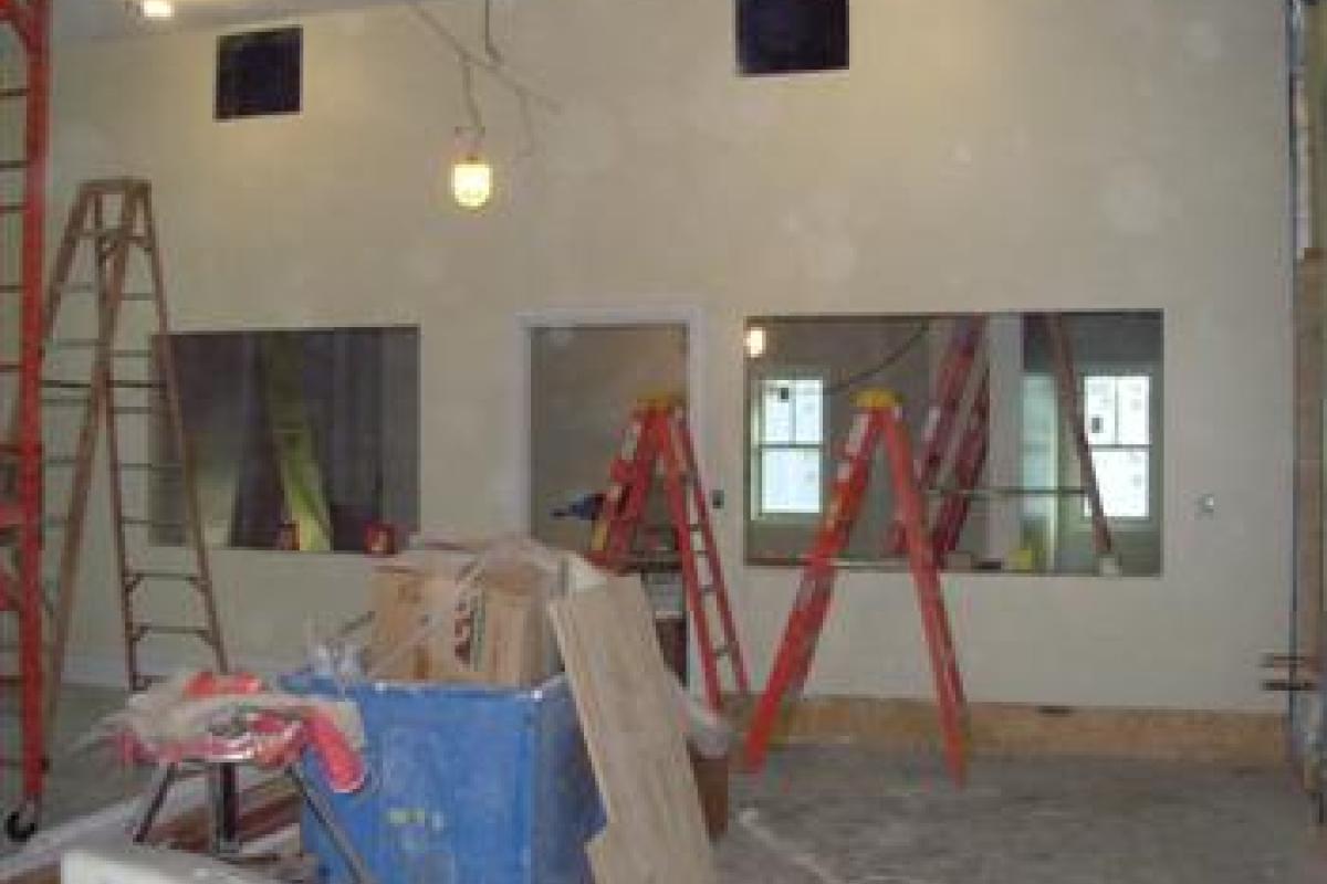 December 2009 Renovations