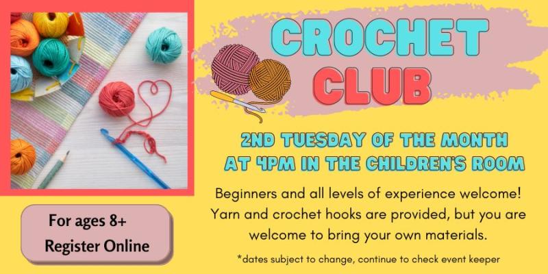 Kids Crochet Club 2023