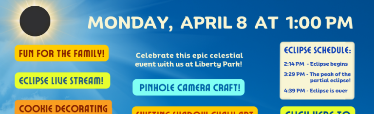 2024 Solar Eclipse Watch Party - April 8 @ 1 PM