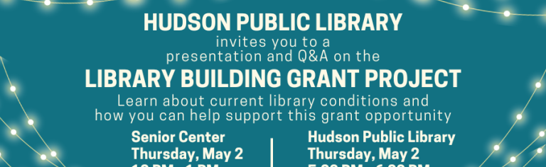 Library Building Grant Project Presentation and Q&A